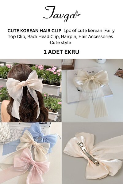 TAVGA Fairy Back Head Korean Hair Pin Saç Tokası
