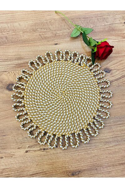 JÜTEX HOME Placă de paie din iută de serviciu american