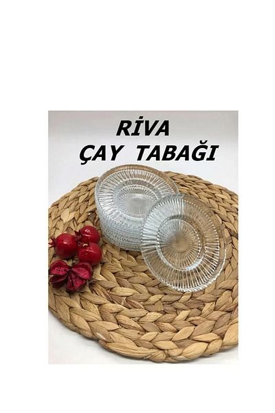 Paşabahçe 14645 Riva Tea Plate 6 Pieces