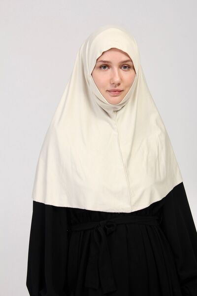 manolyaşal islamic hijab وشاح عملي مع حجاب-بدون حجاب كريم سوفليه عمامة جاهز