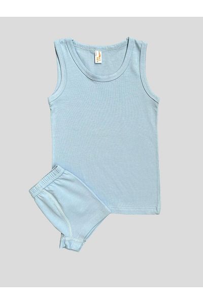 elmas kids Set boxer pentru băiat, albastru, din bumbac