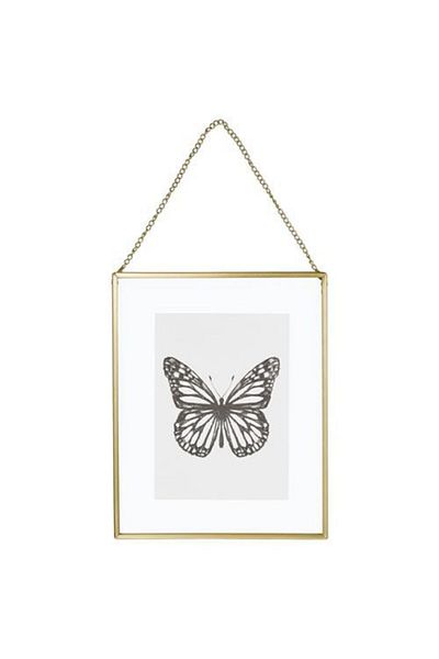 IKEA Lerboda Colorful Frame, Gold Color, 20X25 cm