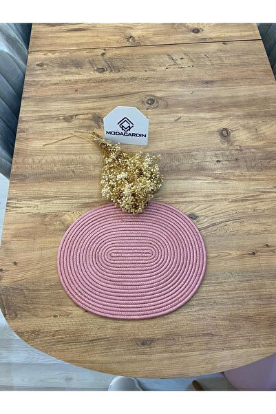 JÜTEX HOME Placă ovală din răchită din iută americană - Dimensiune de servire