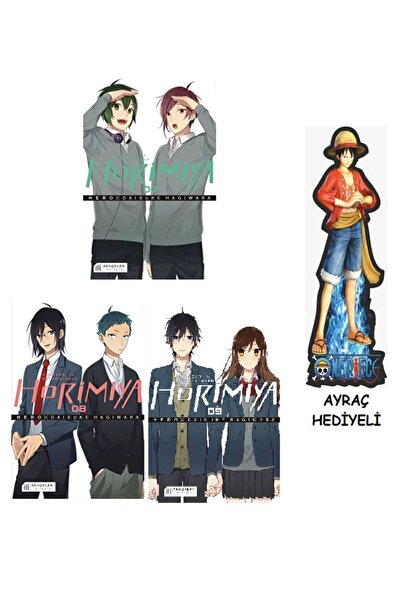 Akıl Çelen Kitaplar Horimiya 7-8-9. Ciltler Manga Seti