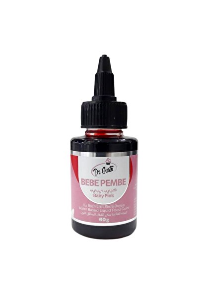 Dr. Gusto Su Bazlı Likit Boya Bebe Pembe 60gr