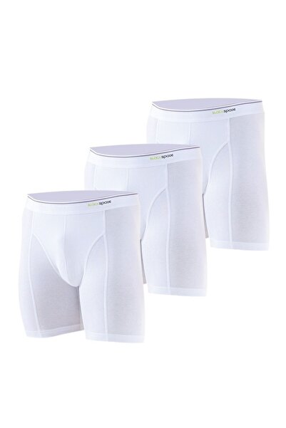 Blackspade Ανδρικά Boxers 3 Pack Tender Cotton 9683 - Λευκό