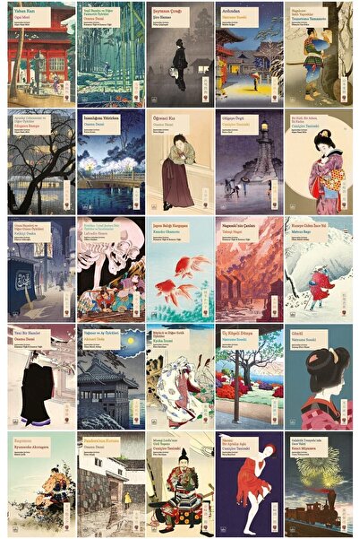 İthaki Yayınları Japon Klasikleri 25 Kitap Full Set