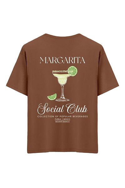 Mounte Bianca Unisex Margarita - Oversize T-Shirt