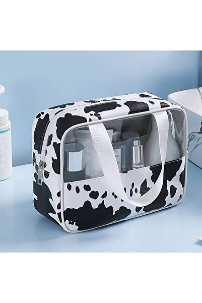 GREENDECOR Прозора сучасна стильна косметичка для подорожей - багатофункціона...