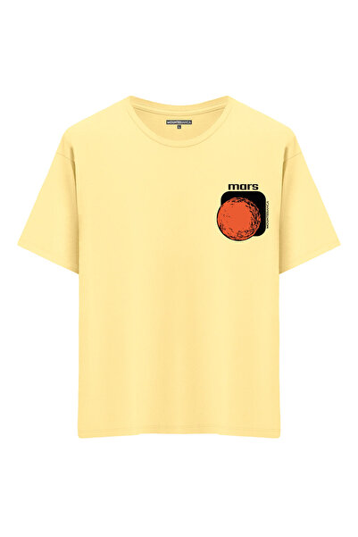 Mounte Bianca Unisex Mars - Oversize kroj T-shirt