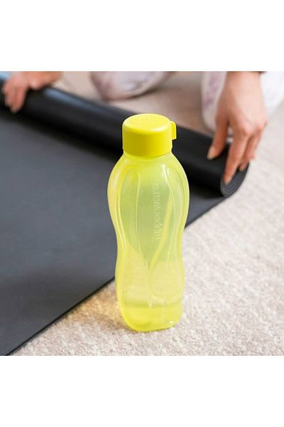 Tupperware Eco Water Bottle Yellow Color 310 ml
