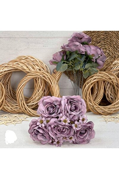 evdeki atölyem Ανοιχτό μεγάλο σταγόνι τεχνητών λουλουδιών τύπου τριαντάφυλλο