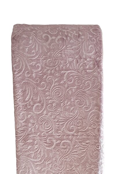 Özdilek Trendy Embos Blanket Double-Ash Purple