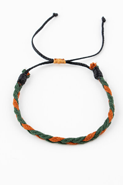 Sortie Aksesuar Unisex Makrome Boyu Ayarlanabilir  İp Bileklilk 001