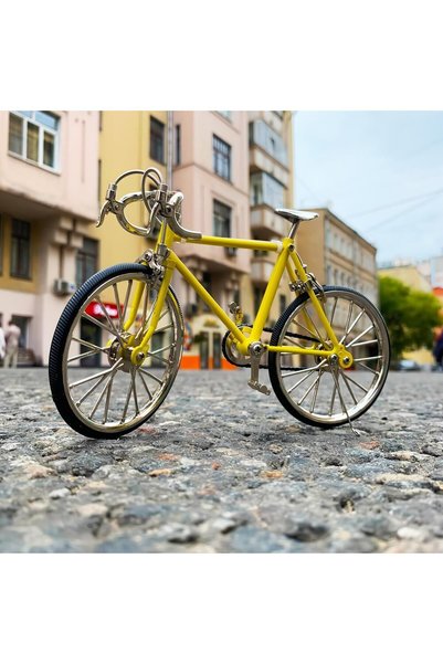 e-life shop Lüks Metal Gerçek Model Bisiklet Maketi 1:10 Ölçekli Sökülebilir ...