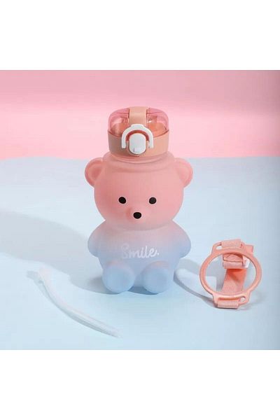 Özen Avm Smile Teddy Bear Flask 800 ml Water Bottle