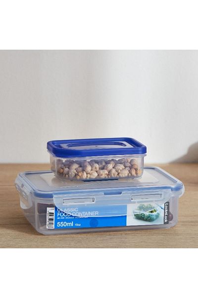 Lock & Lock Rectangular Food Container - 550 ml