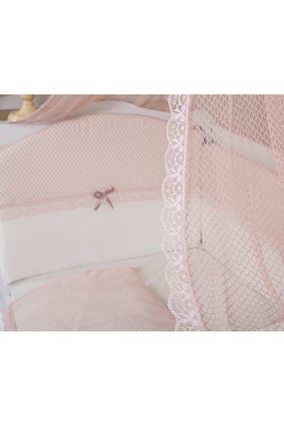 Mini Baby Pink Baby Sleeping Set - 60X120 Mesh, Without Mosquito Net