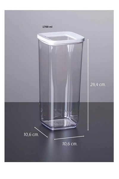 VİP AHMET 12 Piece Storage Container 12*1700ml