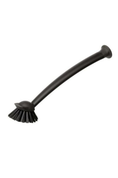 IKEA Rinnig Suction Cup Dish Sink Brush Black