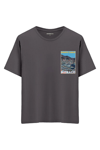Mounte Bianca Unisex Monako - Oversize kroj T-shirt