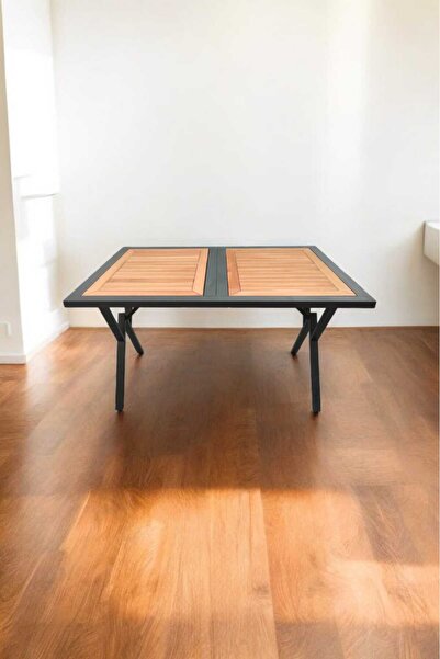 Pimango Çiğli Gürgen Ahşap Çok Amaçlı Çalışma ve Yemek Masası, 120x80 cm