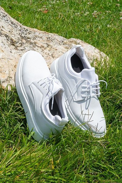 Elevold 7 Cm Înălțime Creștere Tocuri Ascunse Culoare Albă Pantofi Sport Bărbați Tenis