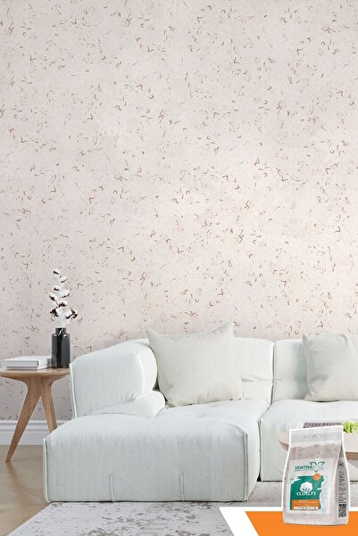 Ventrawall Isı Ve Ses Yalıtımlı Sürülen Duvar Kağıdı | Kendinden Yapışkanlı | Krem| C11 -1,5 Kg | 5m²