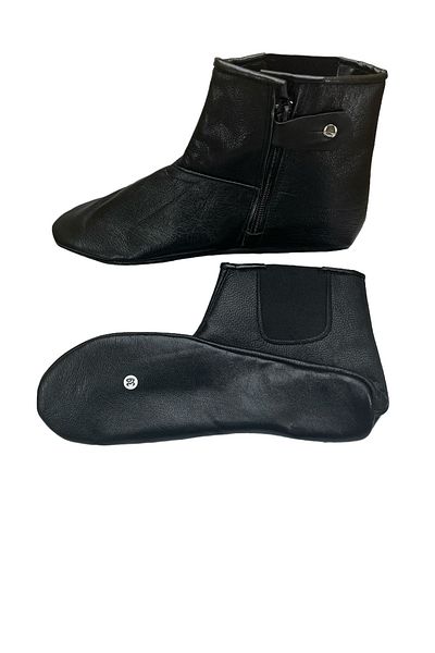 RubinLeather Genuine Leather Soft Socks for Men and Women