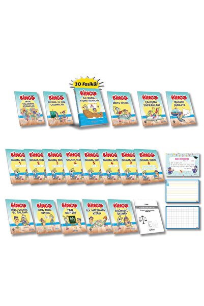 Berkay Yayıncılık 1.SINIF BİNGO İLK OKUMA SETİ