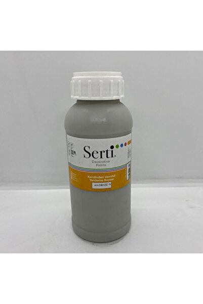 Serti Hobby Paint Serti Kendinden Vernikli Yenileme Boyası Akdeniz Gri