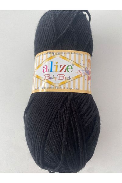 Alize Baby Best 60 Black Antipilling