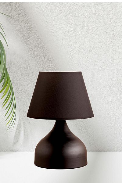 Art&Gift Milano Metal Black Lampshade Conical Bedroom - Living Room Cafe Lighting