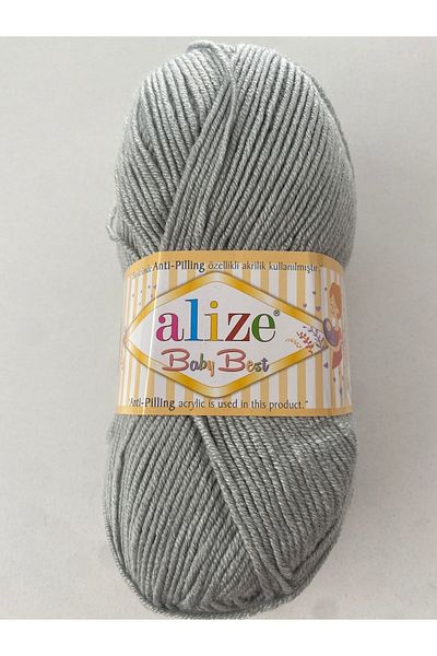Alize Baby Best 344 Gray Antipilling