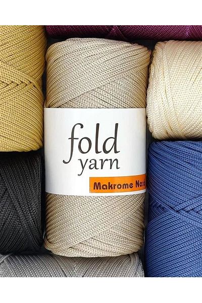 FOLD 100% PP Μακραμέ Νήμα Πολυεστέρα - 3mm, 250gr, 115m Σπάγκος Supla και Νήμα Τσάντας