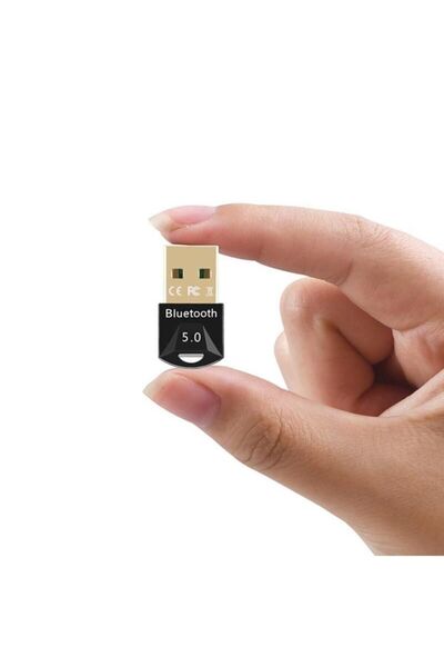 DELUCA Mini Bluetooth Usb 5.0 Dongle Receiver Alıcısı Aparatı Cloydx 595033 S...