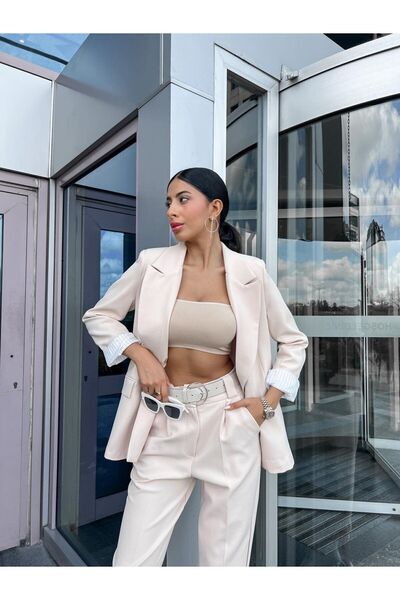 Lady Pixie طقم جاكيت وبنطلون نسائي