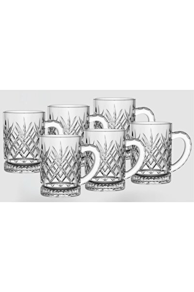 Enyaza Home 6'lı Kulplu Cam Bardak