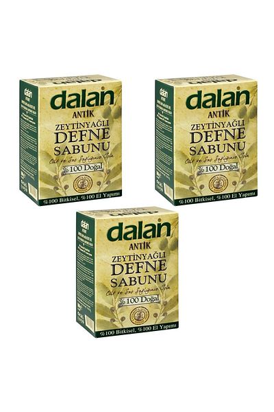 Dalan Antique Laurel Olive Oil Soap 900 GrX 3 Pieces