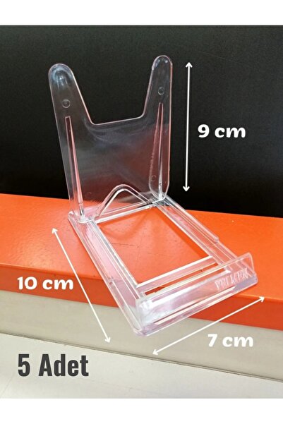 Özfiliz Mağaza Ekipmanları 5 Ad. Universal Dayanak Yerli 9x10x7 Cm Dayanak Tabak Dayanağı Ürün Dayanağı Plastik Dayanak Ayak