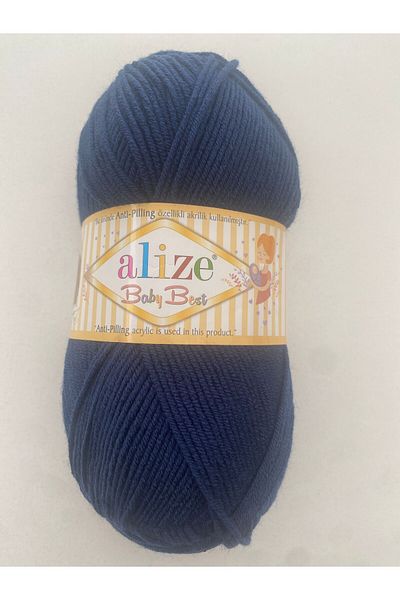 Alize Baby Best 58 - Navy Blue Antipilling Bb58, One Size