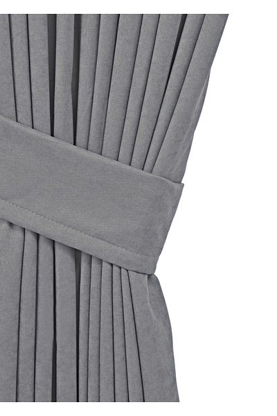 cheap's home Light Gray 1 x 3 Pleated Honeycomb Textured Velvet Background Curtain