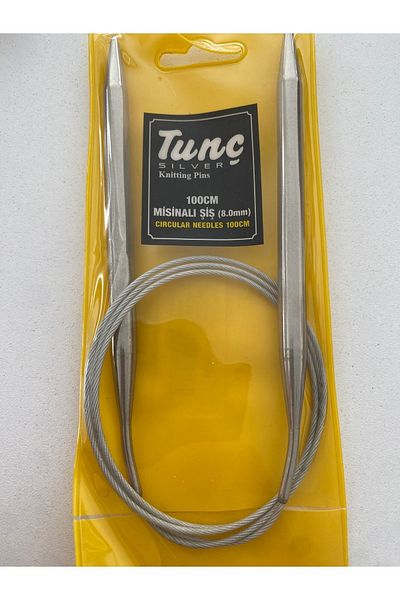 Tunç Çadır Silver Line Skewer 100 cm 8.0 mm