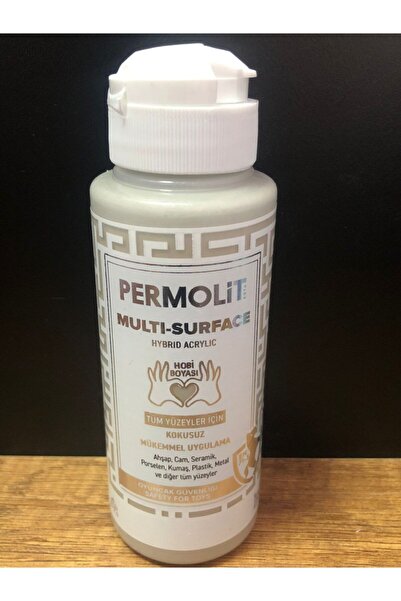 Permolit Multi-surface Akrilik Hobi Boyası 120 Ml Cam-plastik-taş-ahşap-tuval...