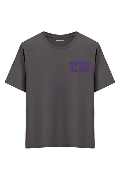 Mounte Bianca Unisex Nikada ne spavaj - Oversize kroj T-shirt