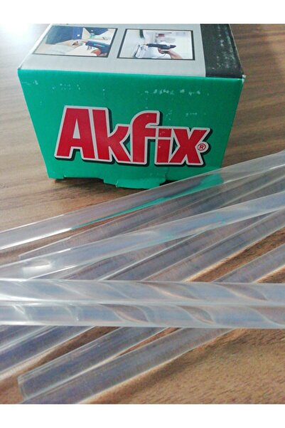 Akfix Çubuk Sıcak Silikon (ince) 12 Adet