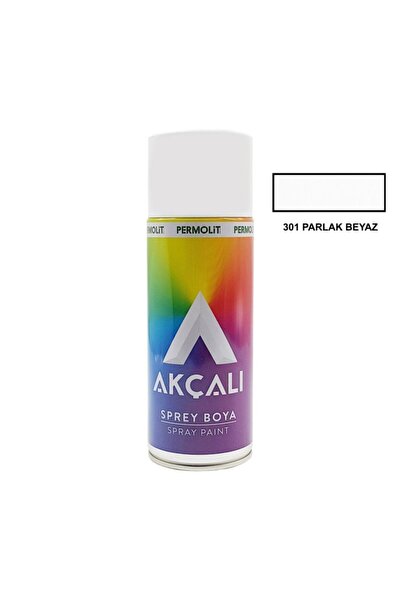 Akçalı Sprey Boya 400 Ml - 301 Beyaz