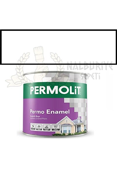 Permolit Enamel Sentetik Yağlı Boya Beyaz 0.375 Lt.