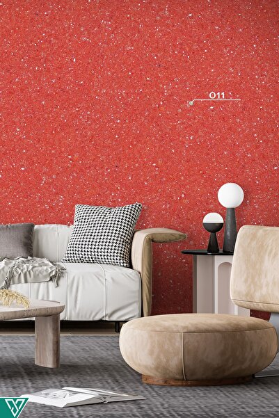 Ventrawall Isı Ve Ses Yalıtımlı Sürülen Duvar Kağıdı | Mineral Taşlı Mercan R...