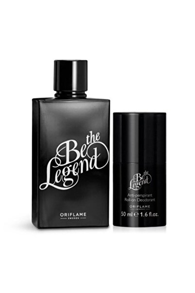 Oriflame Be The Legend Edt 75 Ml Erkek Parfüm Seti & Roll-on Deodorant 50-ml